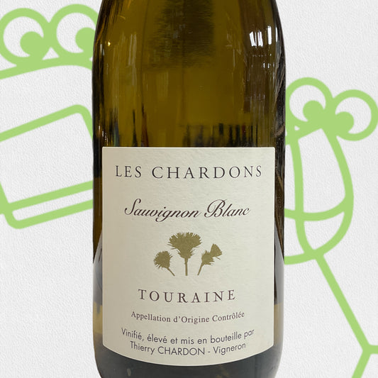 Thierry Chardon Touraine 'Les Chardons' Sauvignon Blanc 2021 Loire Valley, France - Williston Park Wines & Spirits