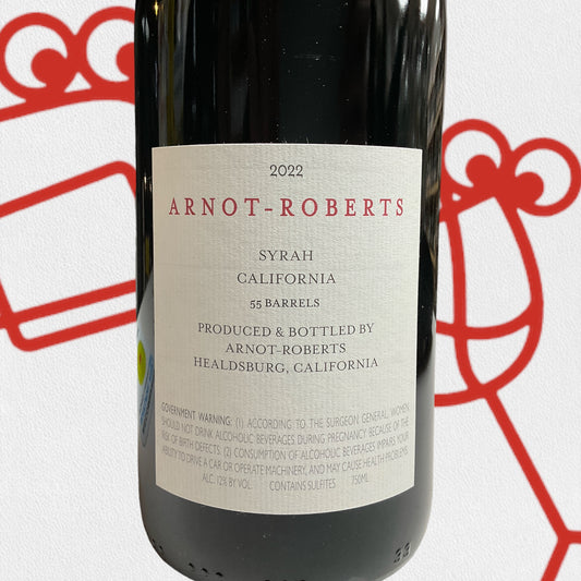Arnot-Roberts Syrah 2022 California - Williston Park Wines & Spirits