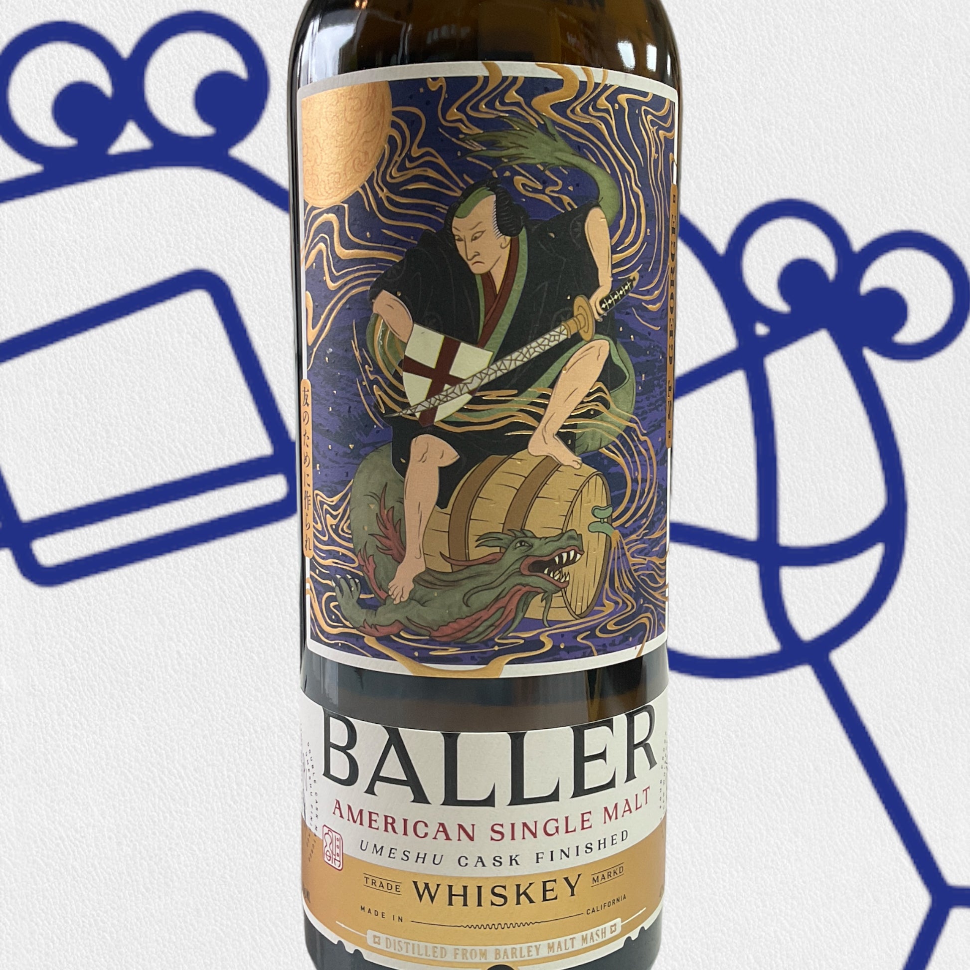 St. George Spirits Baller Single Malt Whiskey 750ml - Williston Park Wines & Spirits