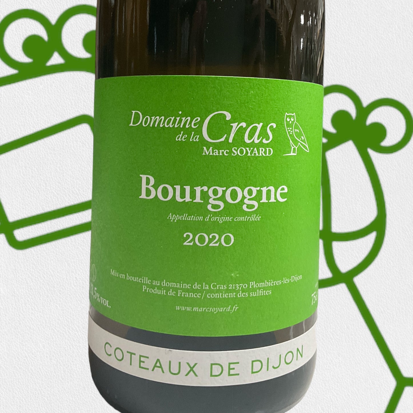 Domaine de la Cras Coteaux de Dijon Bourgogne Blanc 2020 Burgundy, France - Williston Park Wines & Spirits