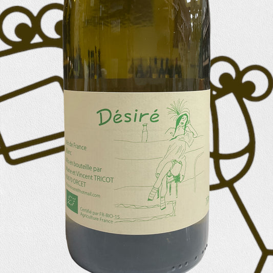 Marie & Vincent Tricot 'Desire...' 2021 Auvergne, France - Williston Park Wines & Spirits