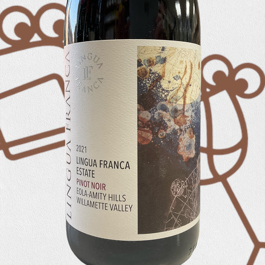 Lingua Franca 'Estate' Pinot Noir 2021 Willamette Valley, Oregon - Williston Park Wines & Spirits