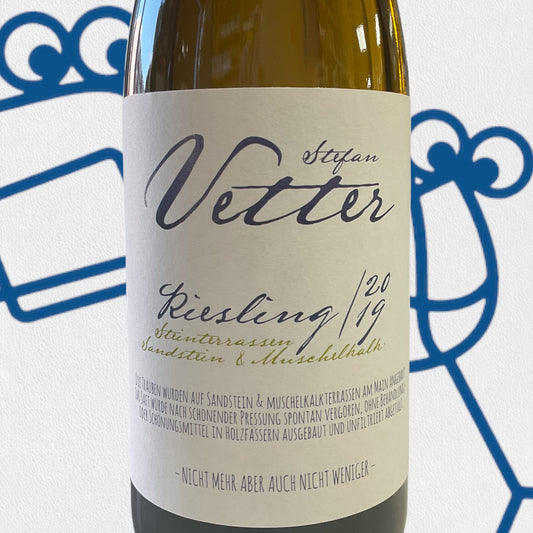 Stefan Vetter 'Steinterrassen' Riesling 2019 Franken, Germany - Williston Park Wines & Spirits