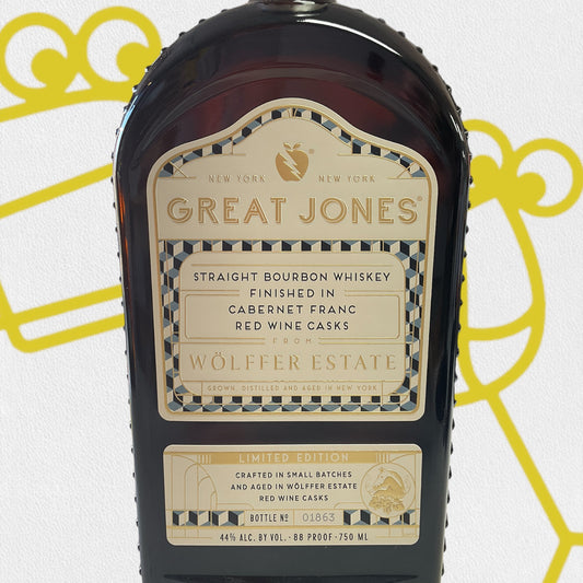 Great Jones Bourbon Finished in Wolffer Cabernet Franc Casks 750ml - Williston Park Wines & Spirits