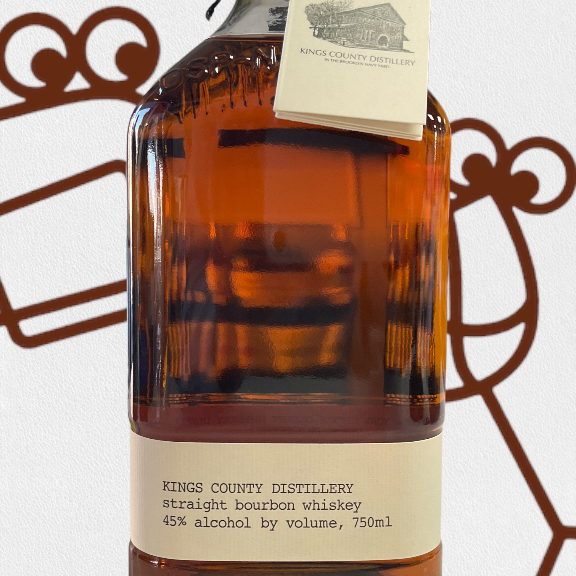 Kings County Distillery Straight Bourbon Whiskey 750ml - Williston Park Wines & Spirits