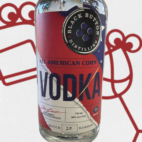 Black Button Corn Vodka 750ml - Williston Park Wines & Spirits