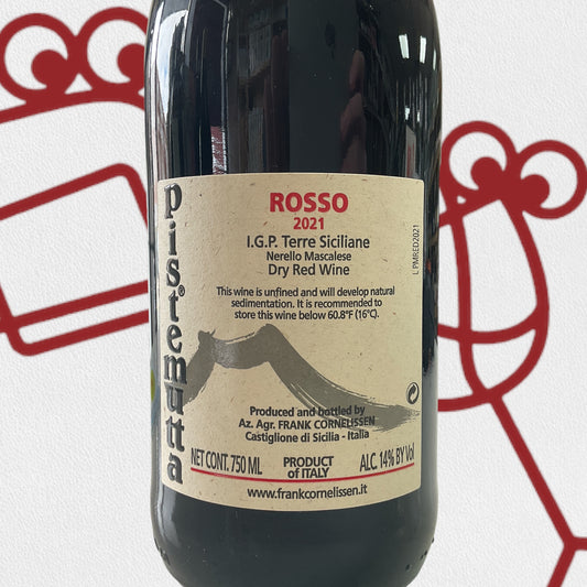 Pistemutta Rosso Terre Siciliane IGT 2021 Sicily, Italy - Williston Park Wines & Spirits