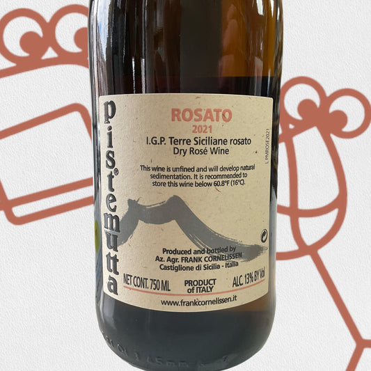 Pistemutta Rosato Terre Siciliane IGT 2021 Sicily, Italy - Williston Park Wines & Spirits