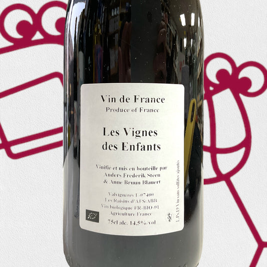 Anders Frederik Steen 'Les Vignes des Enfants' 2019 Ardeche, France - Williston Park Wines & Spirits