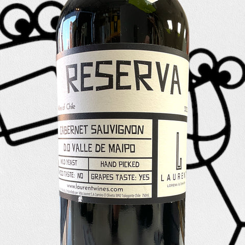 Vina Laurent 'Reserva' Cabernet Sauvignon 2023 Maipo Valley, Chile - Williston Park Wines & Spirits