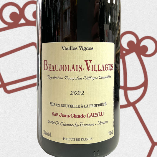 Domaine Jean-Claude Lapalu Beaujolais Villages Vieilles Vignes 2022 France - Williston Park Wines & Spirits