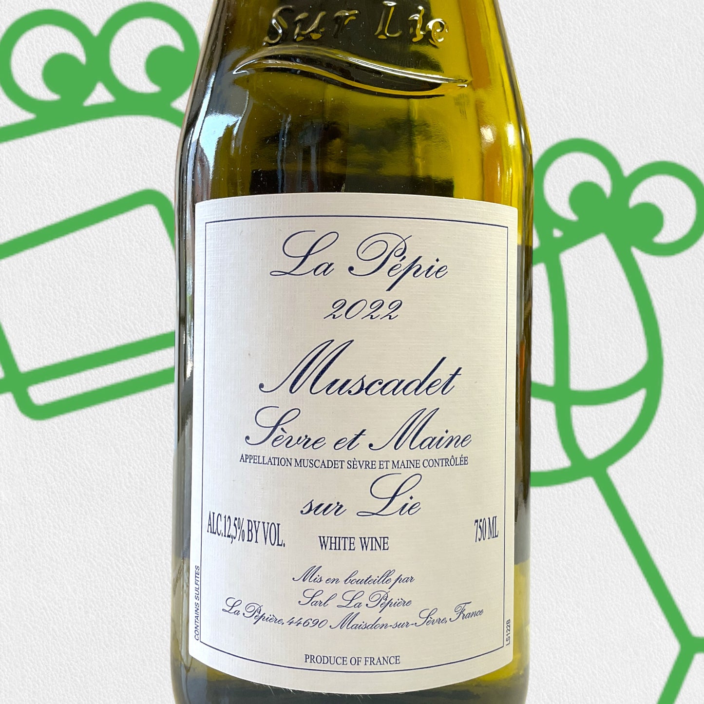 Pepiere Muscadet Sèvre-et-Maine Sur Lie 'La Pépie' 2022 Loire Valley, France - Williston Park Wines & Spirits