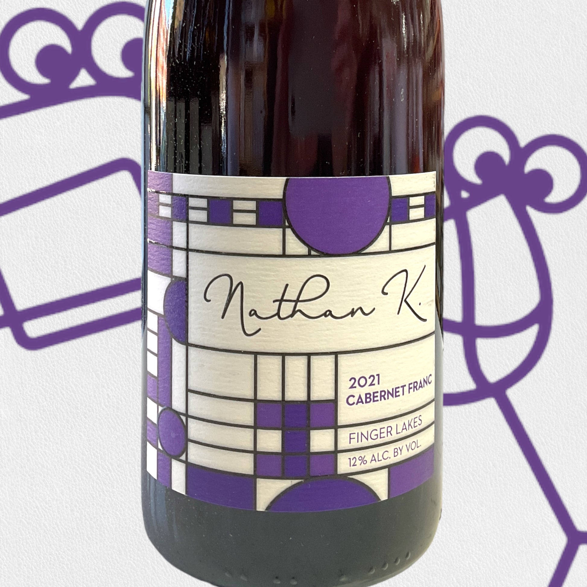 Nathan K. Cabernet Franc 2022 Finger Lakes, NY | Williston Park Wines ...