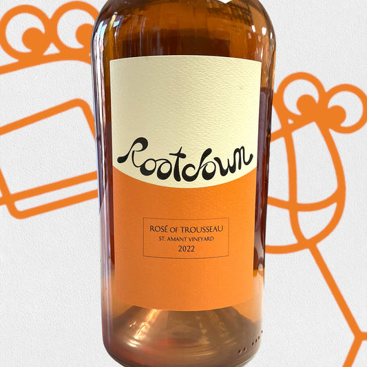 Rootdown 'St. Amant Vineyard' Rosé of Trousseau 2022 Mendocino, California - Williston Park Wines & Spirits