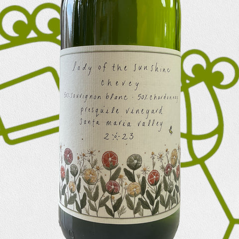 Lady of the Sunshine Oliver's Vineyard 'Chevey' Sauvignon Blanc - Chardonnay 2023 Edna Valley, California - Williston Park Wines & Spirits