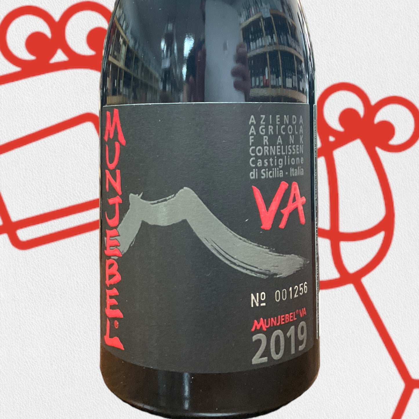 Frank Cornelissen 'Munjebel VA' Rosso 2019 Sicily, Italy