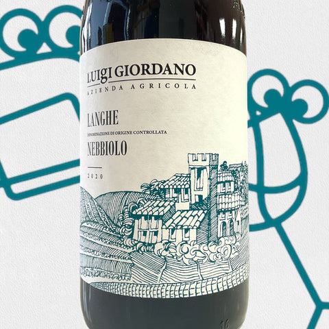Luigi Giordano Langhe Nebbiolo 2020 Piedmont, Italy - Williston Park Wines & Spirits
