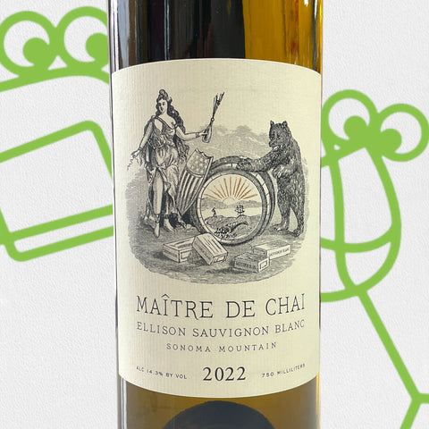 Maitre de Chai 'Ellison Vineyard' Sauvignon Blanc 2022 Sonoma Mountain, California - Williston Park Wines & Spirits