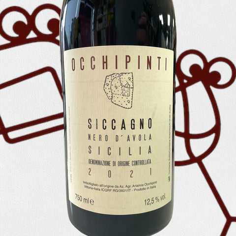 Occhipinti 'Siccagno' 2021 Vittoria, Sicily - Williston Park Wines & Spirits