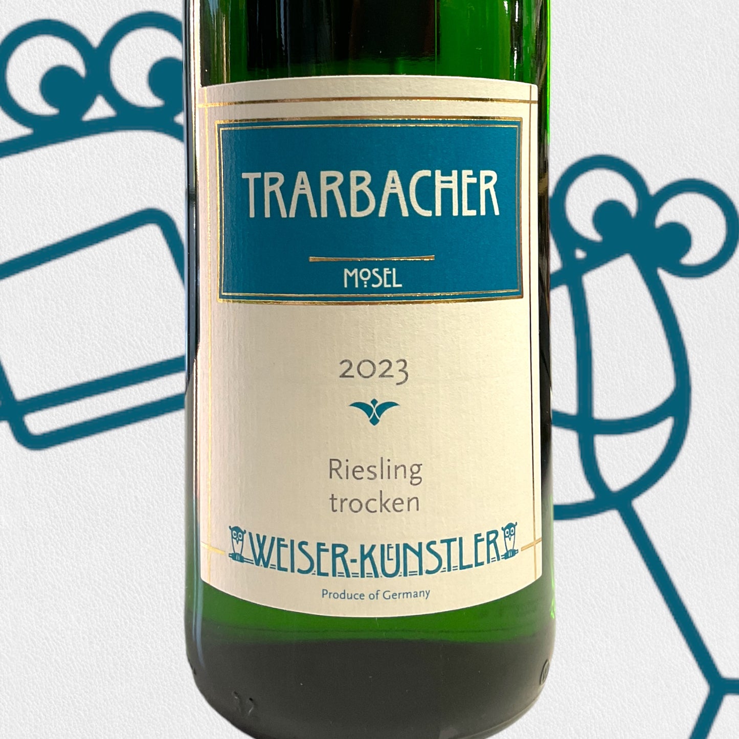 Weiser-Künstler 'Trarbacher' Trocken 2023 Mosel, Germany