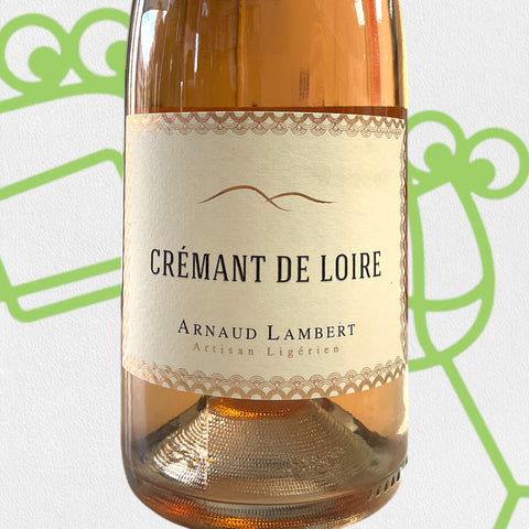 Arnaud Lambert Cremant de Loire Rosé NV Loire Valley, France - Williston Park Wines & Spirits