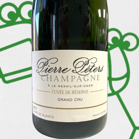 Pierre Peters 'Cuvee de Reserve' Blanc de Blancs Grand Cru NV Champagne, France - Williston Park Wines & Spirits