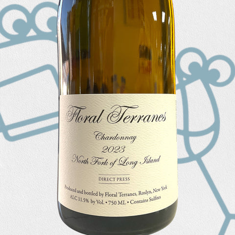 Floral Terranes Chardonnay 2022 Long Island, New York - Williston Park Wines & Spirits
