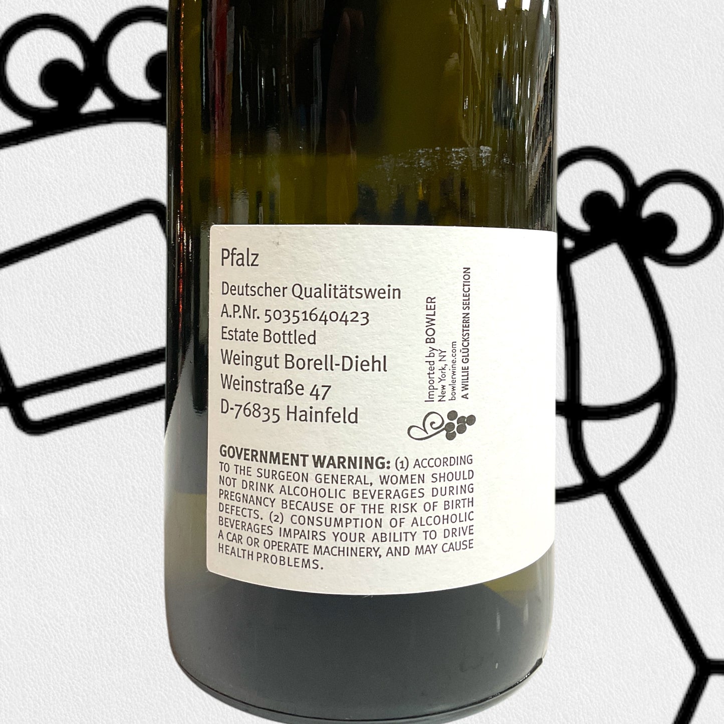 Borell-Diehl Pinot Blanc 2022 Pfalz, Germany