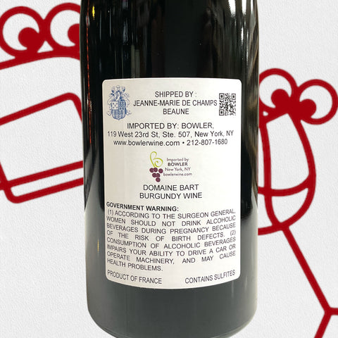 Domaine Bart 'Marsannay Es Chezots' 2022 Burgundy, France - Williston Park Wines & Spirits
