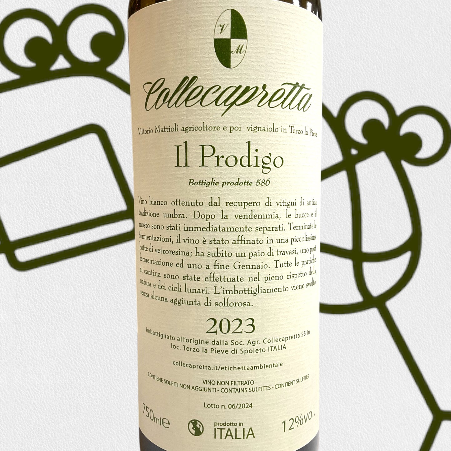 Collecapretta 'Il Prodigo' 2023 Umbria, Italy