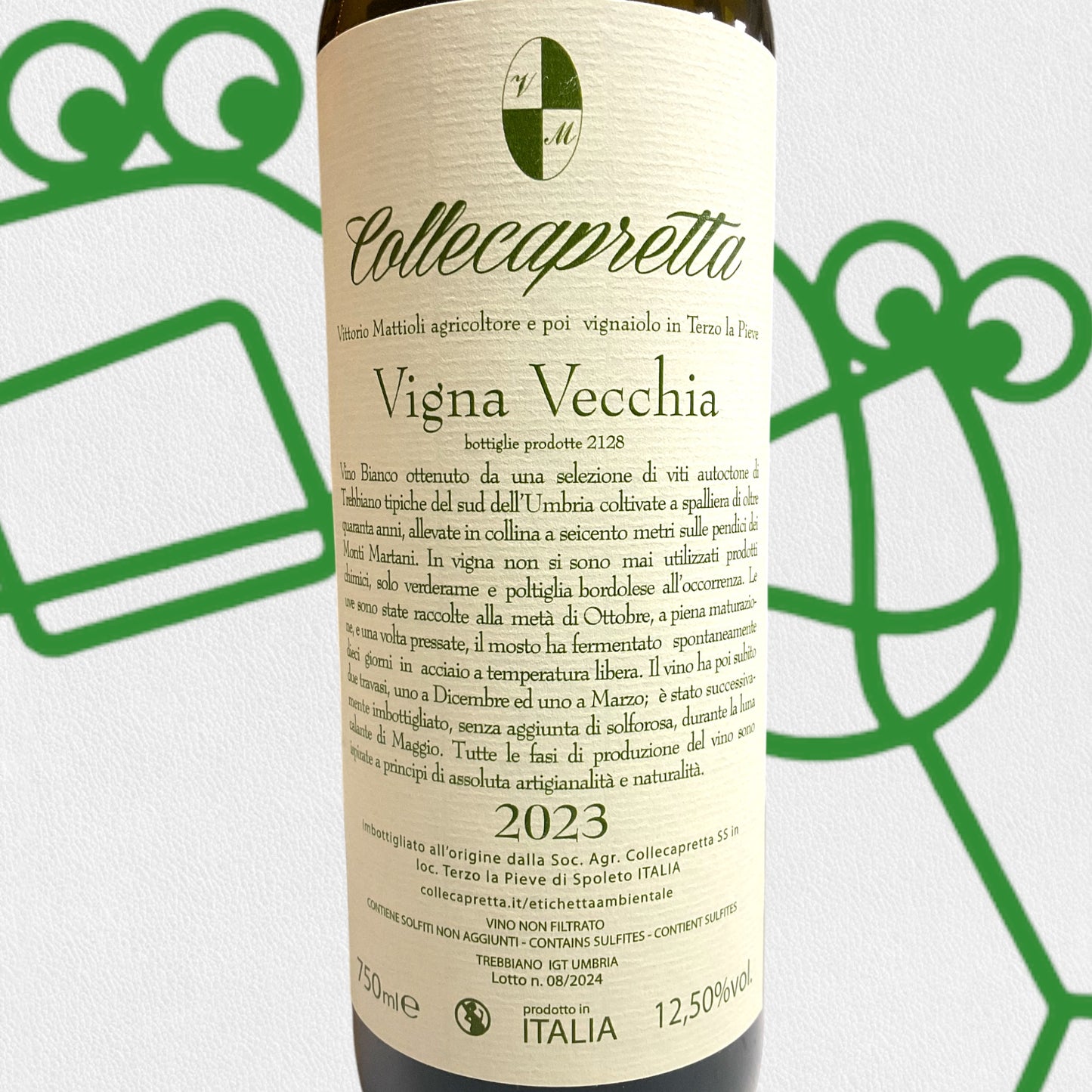 Collecapretta 'Vigna Vecchia' 2023 Umbria, Italy