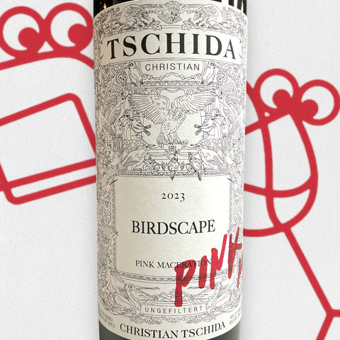 Christian Tschida 'Birdscape Pink' 2023 Burgenland, Austria - Williston Park Wines & Spirits