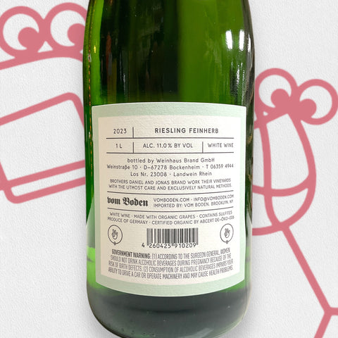 Brand Riesling Feinherb 1L 2022 Pfalz, Germany - Williston Park Wines & Spirits