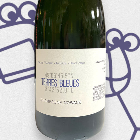 Domaine Nowack 'Les Terres Bleues' Extra Brut 2020 Champagne, France - Williston Park Wines & Spirits