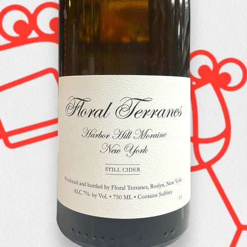 Floral Terranes Cider 'Harbor Hill Moraine' 2023 Long Island, New York - Williston Park Wines & Spirits