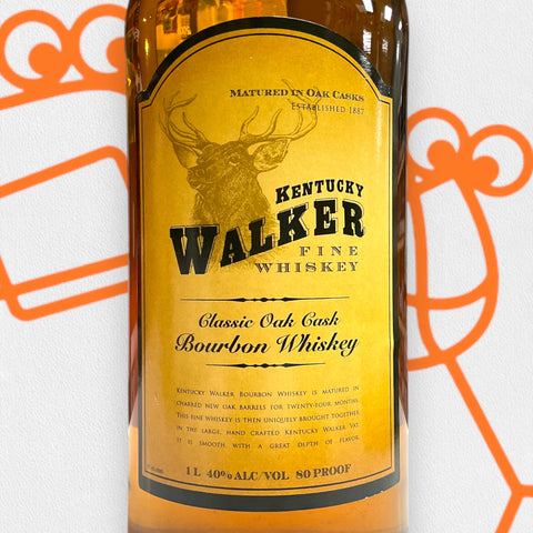 Kentucky Walker Straight Bourbon 1L - Williston Park Wines & Spirits