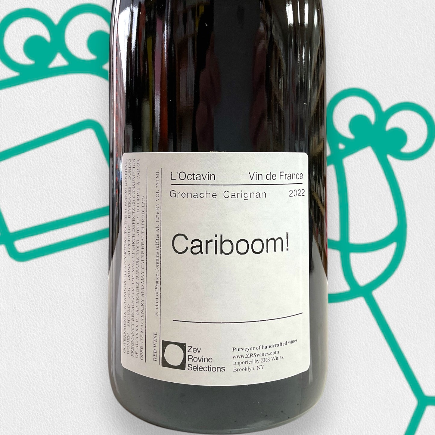 Domaine de l'Octavin 'Cariboom!' Red 2022 Jura, France