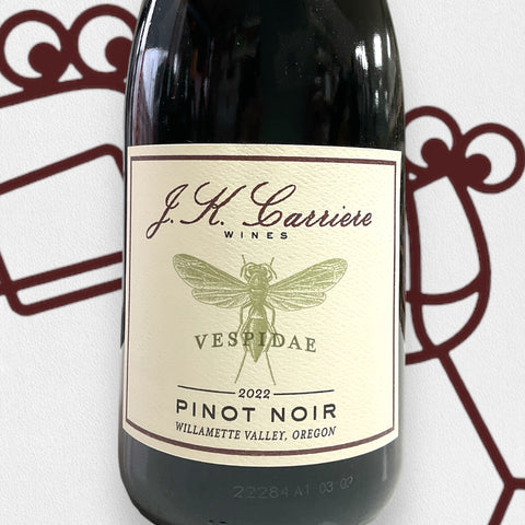 J.K. Carriere Vespidae Pinot Noir 2022 Willamette Valley, Oregon - Williston Park Wines & Spirits