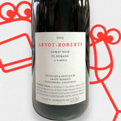Arnot-Roberts 'El Dorado' Gamay Noir 2023 California - Williston Park Wines & Spirits