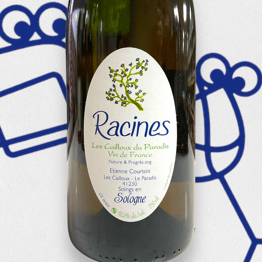 Etienne et Claude Courtois Les Cailloux du Paradis Racines Blanc 2020 Loire Valley, France