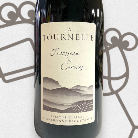 Evelyne & Pascal Clairet Domaine de La Tournelle 'Arbois Trousseau des Corvees' 2022 Jura, France - Williston Park Wines & Spirits