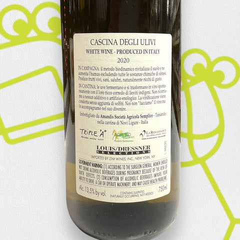 Cascina degli Ulivi 'Montemarino' 2020 Piedmont, Italy - Williston Park Wines & Spirits