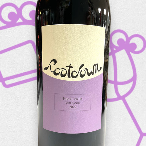 Rootdown 'Cole Ranch' Pinot Noir 2022 Mendocino, California - Williston Park Wines & Spirits