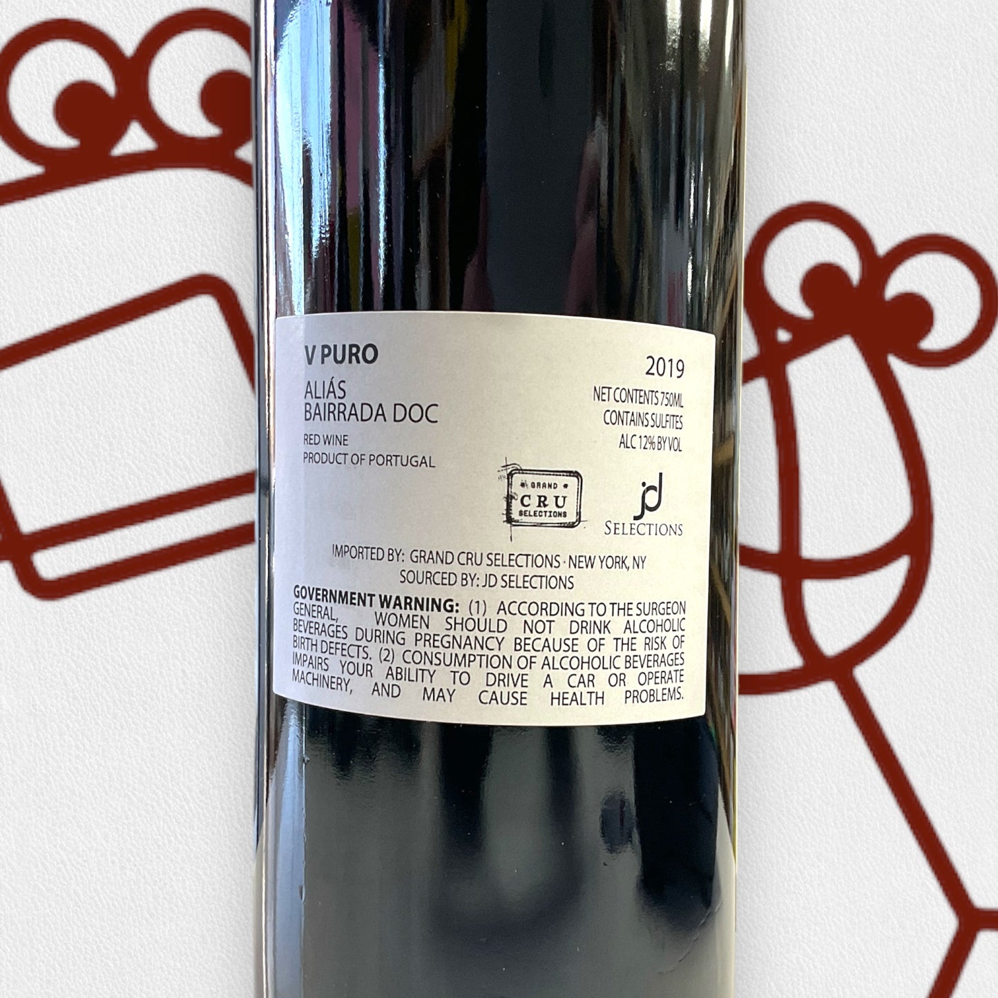 V Puro 'Alias' Tinto' 2019 Dao, Portugal