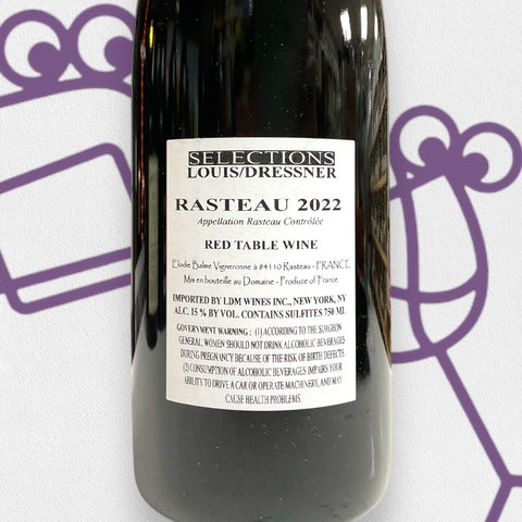 Domaine Elodie Balme 'Rasteau' 2022 Rhone Valley, France - Williston Park Wines & Spirits