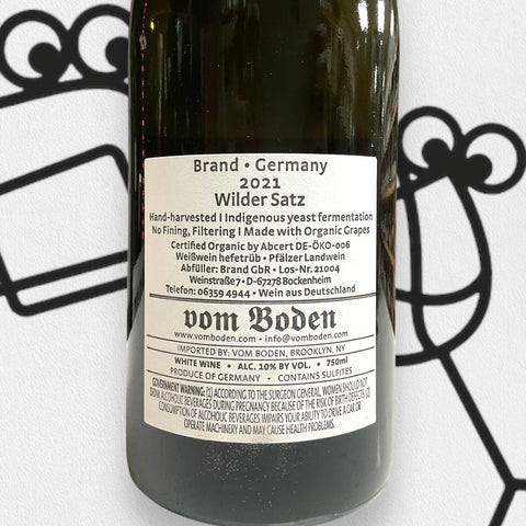 Weingut Brand Bros 'Pur Wilder Satz' 2021 Pfalz, Germany - Williston Park Wines & Spirits