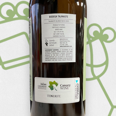 Tajinaste 'Blanco Seco' 2023 Canary Islands, Spain - Williston Park Wines & Spirits