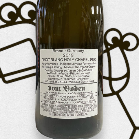 Weingut Brand Bros 'Holy Chapel' Pinot Blanc 2019 Pfalz, Germany - Williston Park Wines & Spirits