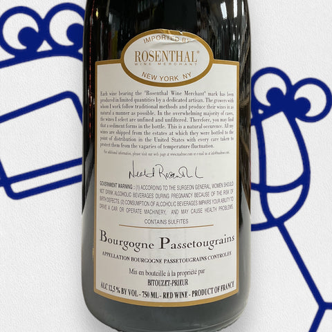 Bitouzet-Prieur 'Grange le Duc' Passetoutgrains 2022 Burgundy, France - Williston Park Wines & Spirits