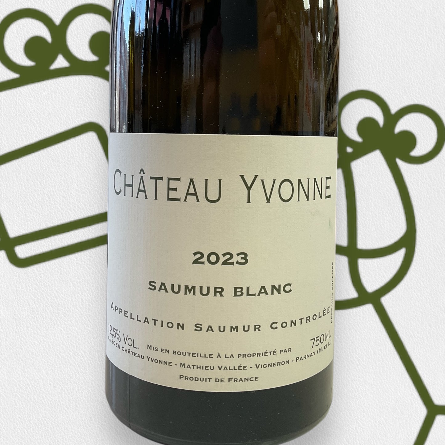 Chateau Yvonne Saumur Blanc 2023 Loire Valley, France